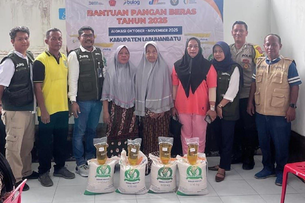 Bulog Sumut Mulai Salurkan Bantuan Pangan Pascalibur Lebaran