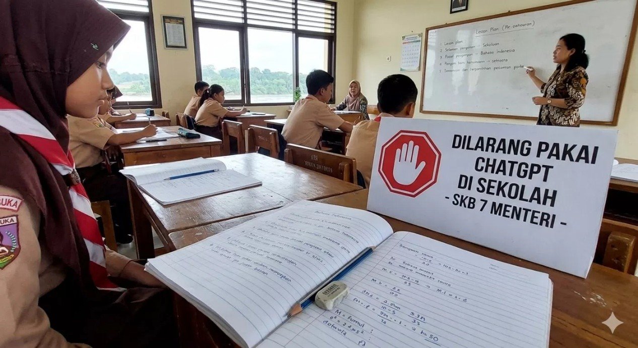 Siswa SD hingga SMA Dilarang Gunakan ChatGPT