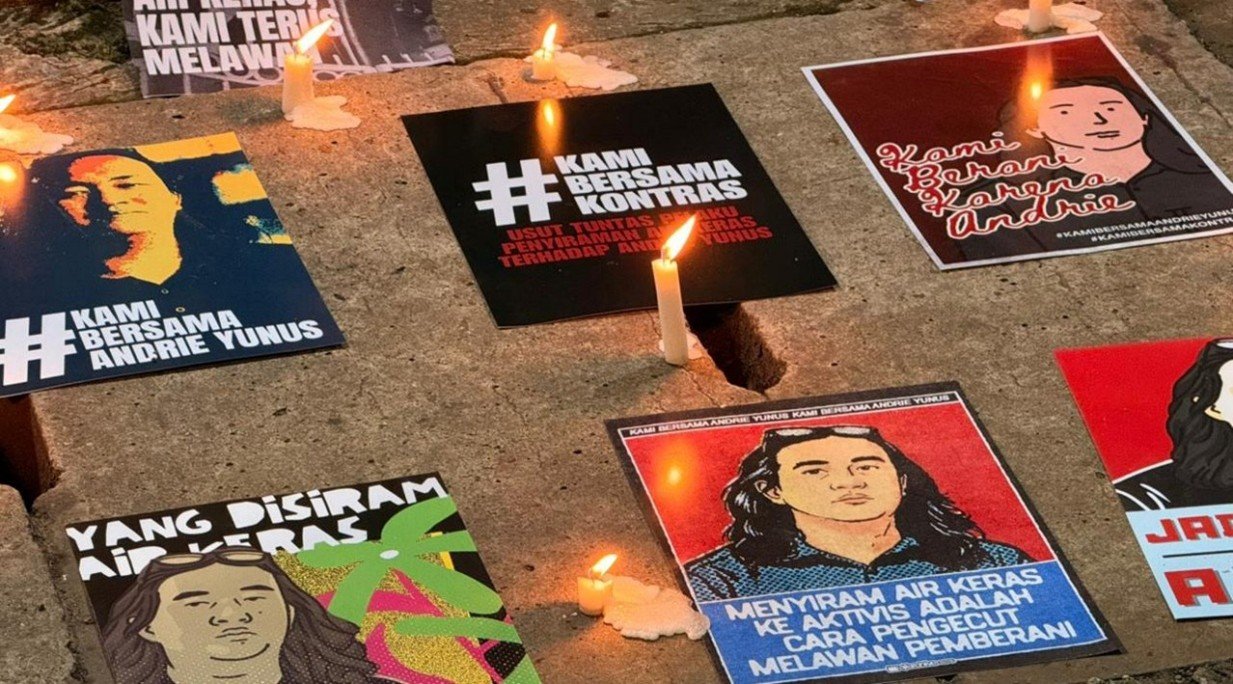 Amnesty Desak Presiden dan DPR Bentuk Tim Pencari Fakta Kasus Penyiraman Andrie Yunus