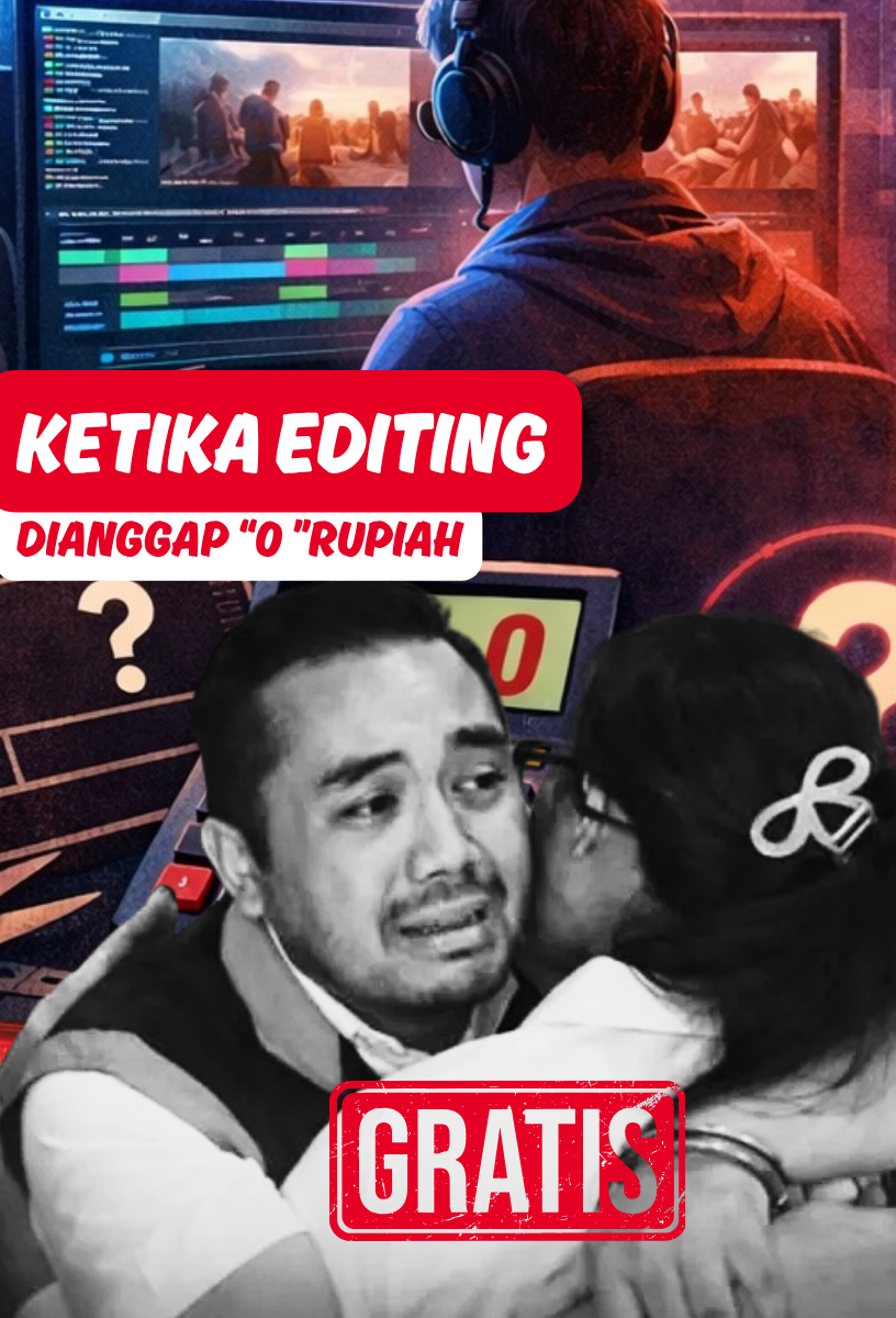 Ketika Editing dianggap “0” Rupiah, masalah klasik di dunia kreatif dan IT