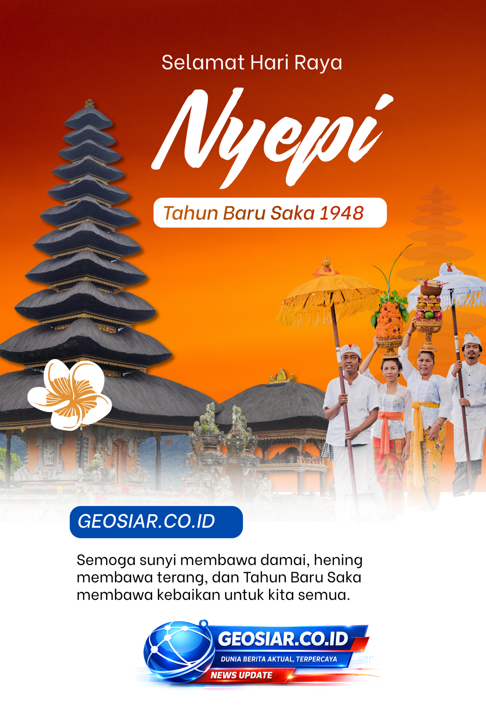 Nyepi 2026: Momentum Hening untuk Refleksi Diri dan Harmoni Alam
