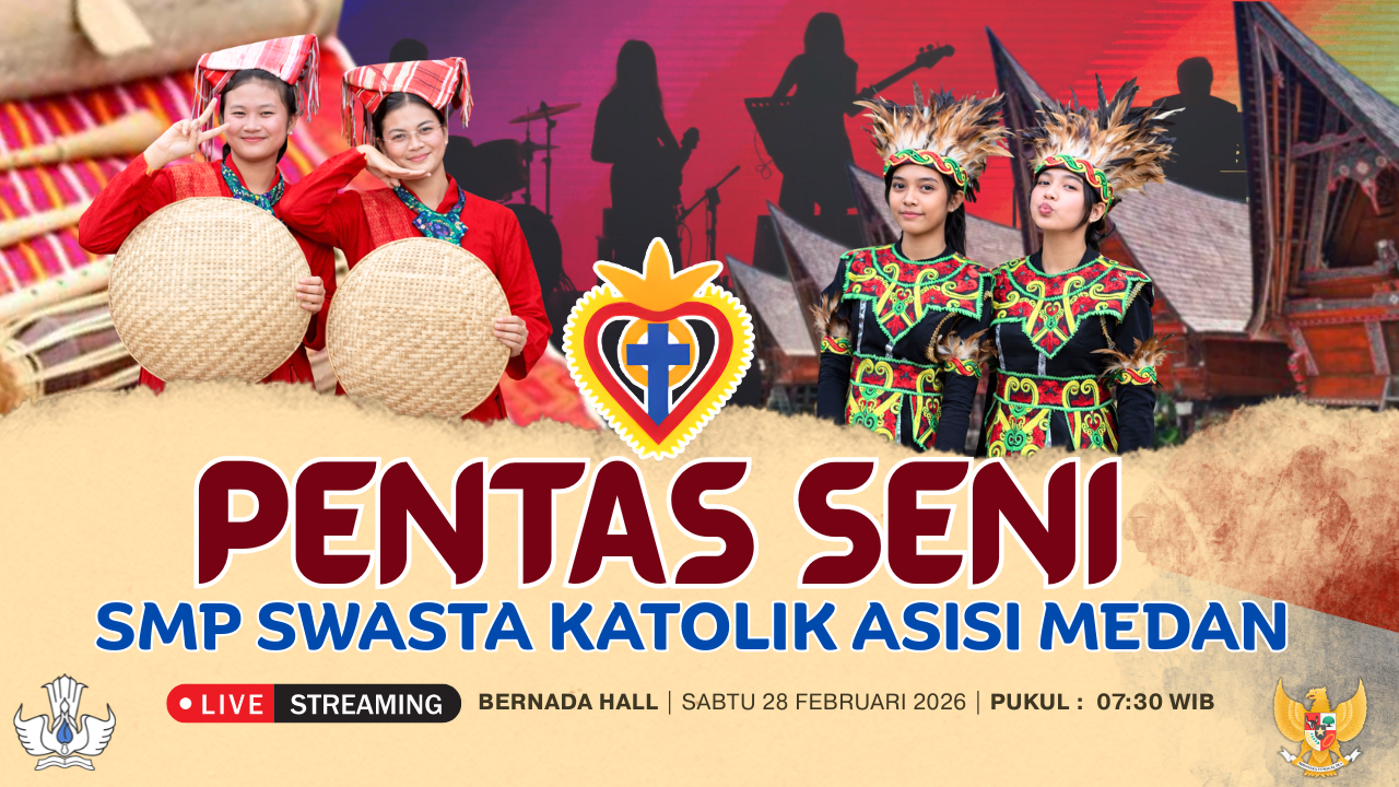 SMP Katolik Assisi Medan Gelar Pentas Seni 2026 di Bernada Hall, Siswa Tampil Penuh Kreativitas