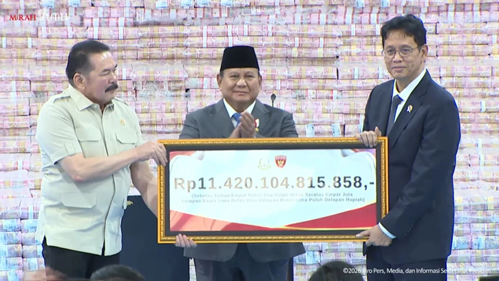 Terima Rp11,4 Triliun dari Satgas PKH, Menkeu Purbaya: Kita Makin Kaya, Bisa Tambal Defisit APBN