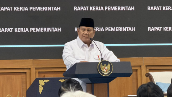Presiden Prabowo Singgung Kelompok yang Tak Mau Kerja Sama dan Bahaya Hoaks di Media Sosial