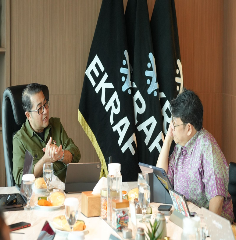 Menteri Ekraf Teuku Riefky Harsya Minta Provaliant Group Percepat Hilirisasi Kekayaan Intelektual Lokal ke Pasar