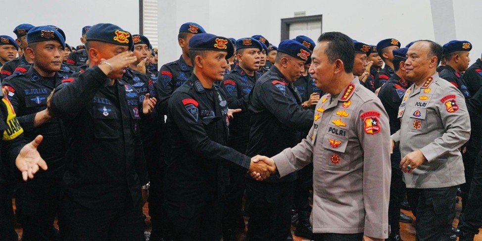 Kapolri Siagakan 7.000 Personel Brimob Hadapi Dampak Konflik Iran-Israel-AS