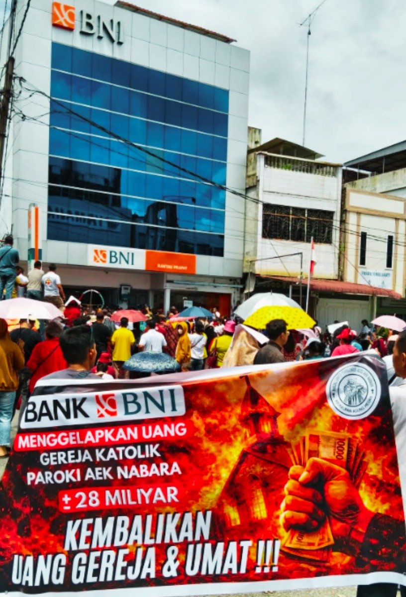 BNI Pastikan Rp 28 Miliar Dana Jemaat Katolik di Aek Nabara Kembali Pekan Ini