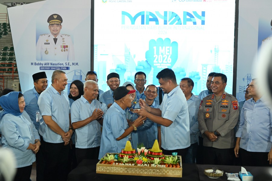 Pemprov Sumut Siapkan BPJS Ketenagakerjaan untuk 20.000 Pekerja Rentan di Hari Buruh 2026