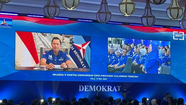 Ketua Umum Partai Demokrat AHY Minta Gen Z dan Milenial Dilibatkan dalam Kepengurusan Demokrat Sulteng