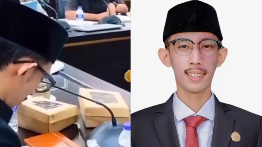 Anggota DPRD Jember Achmad Syahri Main Game dan Merokok Saat Rapat Bahas Stunting dan Campak