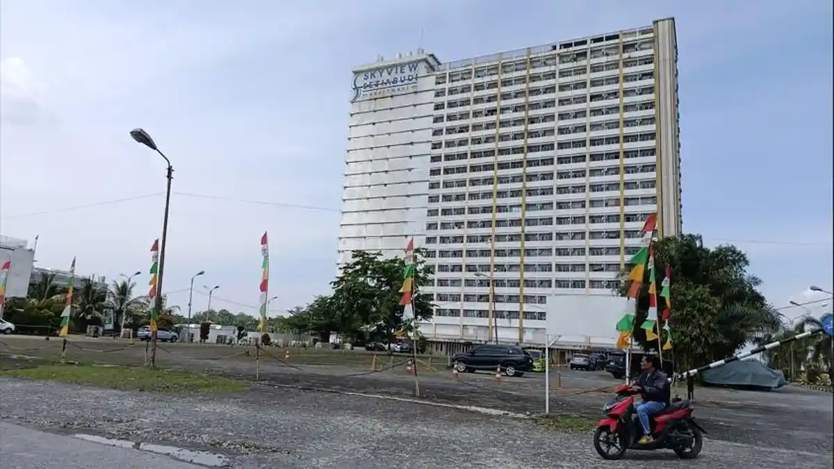 Suasana-di-apartemen-Skyview-Setia-Budi-Jalan-Abdul-Hakim-Kelurahan-Padang-Bulan